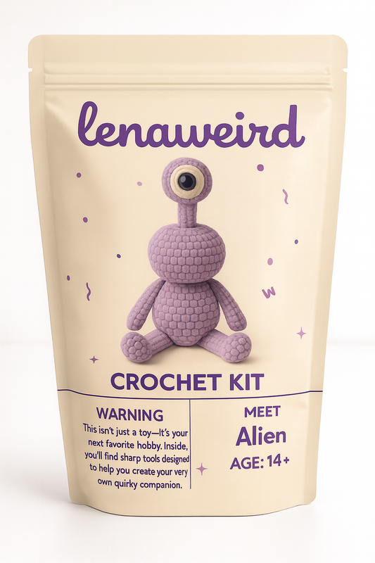 Alien crochet Kit